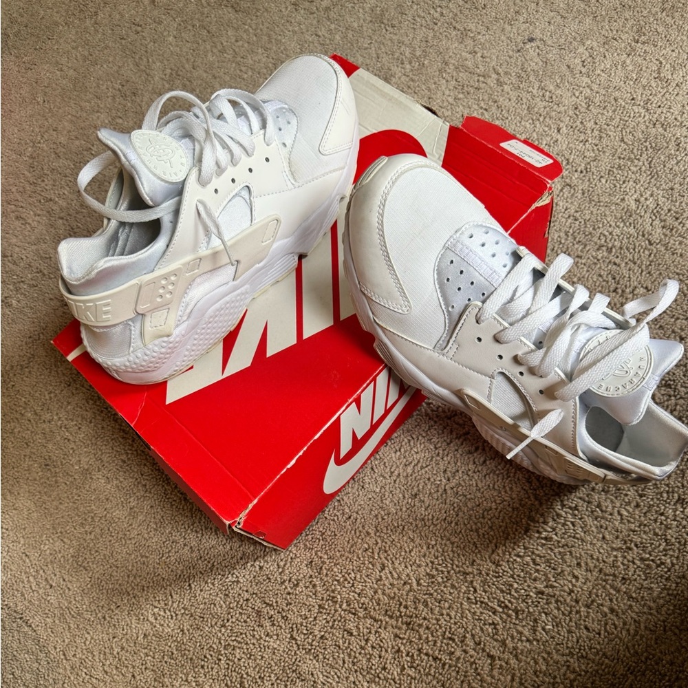 Nike Hurache White Sneakers